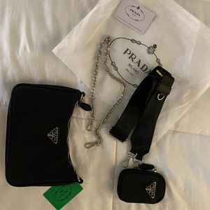 Prada black purse
